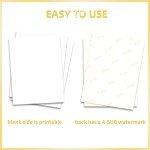 A-SUB 120G Sublimation Paper, 8.5x11", 110 Sheets