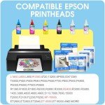 DTF Ink for Epson Printers - 6 Pack (100ml)
