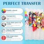 ANGG DTF Transfer Film and Powder Kit, 30 Sheets
