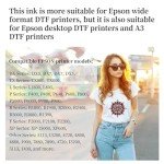 GUBFFON DTF Ink 250ml for Wide Printers