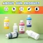 DTF Ink Set for Epson Printers (250ml x 6)