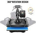 8-in-1 Heat Press Machine for T-Shirt Printing