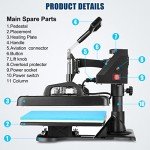 8-in-1 Heat Press Machine for T-Shirt Printing