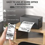 PEDOOLO Bluetooth Thermal Label Printer 4x6