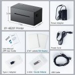 PEDOOLO Bluetooth Thermal Label Printer 4x6
