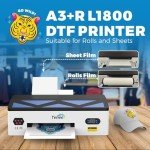 Tenee A3 DTF Printer with Automatic Cleaning System