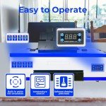 PUNEHOD A3 DTF Printer with 100 Sheet Film