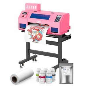 A3 Pro DTF Printer with Dual XP600 Printheads