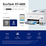 EcoTank ET-4800 Color Inkjet Printer & Scanner