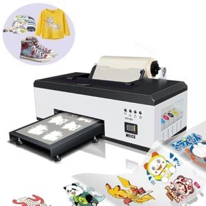 A3 DTF Printer with White Ink and Auto Cleaning
