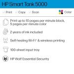 HP Smart-Tank 5000 Wireless All-in-One Printer