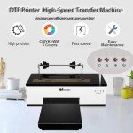 A3 DTF Printer with White Ink and Auto Cleaning
