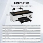A3 DTF Printer with White Ink and Auto Cleaning