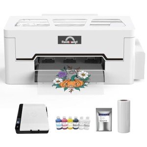 RAINBOWDGT A3 DTF Printer Bundle with Oven