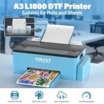 Sunyeeki A3 DTF Printer with Roll Feeder