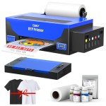DSV A3 DTF Printer with Ink, Film, T-Shirts
