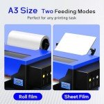 DSV A3 DTF Printer with Ink, Film, T-Shirts