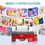 A4 DTF Printer with White Ink Mixing System
