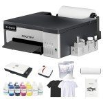 RocRow A4 DTF Printer with White Ink & Accessories