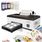 A3 DTF Printer with Inks and Roll Feeder