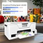 RAINBOWDGT A3 DTF Printer Bundle for T-Shirts