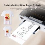 A3 DTF Printer with White Ink and Roll Feeder