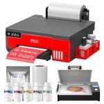 PLK A4 DTF Printer with Roll Feeder Bundle