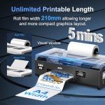 MZK A4 DTF T-Shirt Transfer Printer Bundle