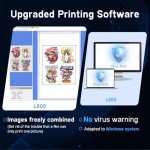MZK A4 DTF T-Shirt Transfer Printer Bundle