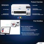 Epson SureColor F170 Dye-Sublimation Printer Bundle