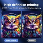 MZK A4 L805 DTF Printer for T-Shirt Transfers