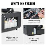 CREWORKS A3 DTF Printer with Auto Cleaning & White Ink