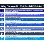 Lancelot M1630 Pro DTF Printer Bundle for T-Shirts
