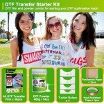 CenDale DTF Transfer Film Starter Kit - 30 A3 Sheets