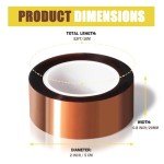 MEBMIK 20mm x16m Heat Resistant Transfer Tape