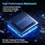 A4 DTF Transfer Printer with Laptop and White Ink