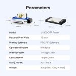 PUNEHOD A3 DTF Printer with Roll Feeder