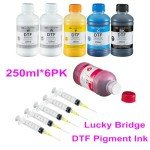 Lucky Bridge 6x250ml Premium DTF Ink Set