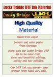 Lucky Bridge 6x250ml Premium DTF Ink Set