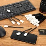 500 Pack Foam Cleaning Swabs for Printers & More