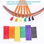 Wellgler 5.11" Foam Swabs for Cleaning Printers