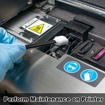 500 Pack Foam Cleaning Swabs for Printers & More