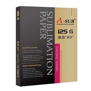 A-SUB Sublimation Paper 8.5x11" - 110 Sheets
