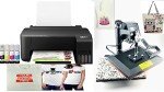 Wireless Sublimation Printer Bundle for Custom Designs