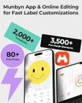 MUNBYN Bluetooth Thermal Label Printer, 130B Wireless 4x6 Shipping Label Printer for Shipping Packages Small Business Office or Home, Compatible with iPhone Android iPad Windows macOS Chrome Etsy eBay