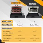 Helivivfy DTF Oven - 16.93"*12.6" A3+ DTF Transfer Printing Oven, Curing Transfer Film with Temperature and Time Control