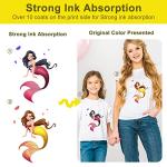 Yamation DTF Transfer Film: 13x19 Inch 50 Sheets Premium Double-Sided Matte Finish PET Transfer Paper Direct to Film Transfer Paper for T-Shirt