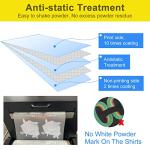 Yamation DTF Transfer Film: 13x19 Inch 50 Sheets Premium Double-Sided Matte Finish PET Transfer Paper Direct to Film Transfer Paper for T-Shirt