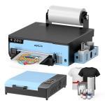 EXPLUX A4 DTF Printer,with XP600 printhead with Anti-Clogging Technology + 200% high Speed Printing,for DIY T-Shirt,Other Textiles,2-Year Ink Included