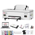 InkSonic L1800 DTF Printer Machine, A3 T-Shirts Printing Machine with Oven & Laptop, Heat Transfer DTF Kit for Clothing Design, Direct to Film, 13" Print Width, Suitable for Cotton, Denim, Canvas
